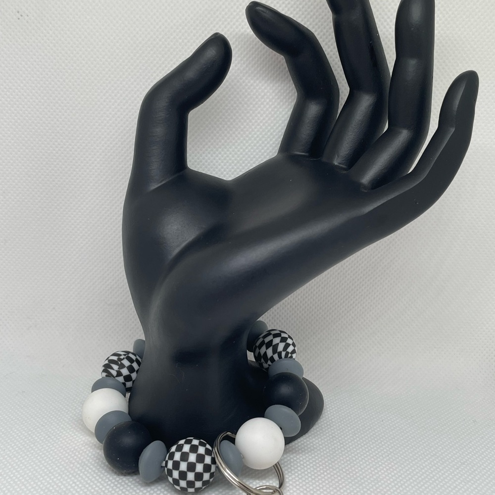 Stylish Colorful Beaded Keychain Bracelet
Expertly Made, Exclusively Yours